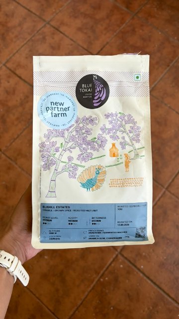 Coffee packet for Elkhill Estates